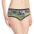 horses Women's All Over Print Classic Briefs (Model L13)