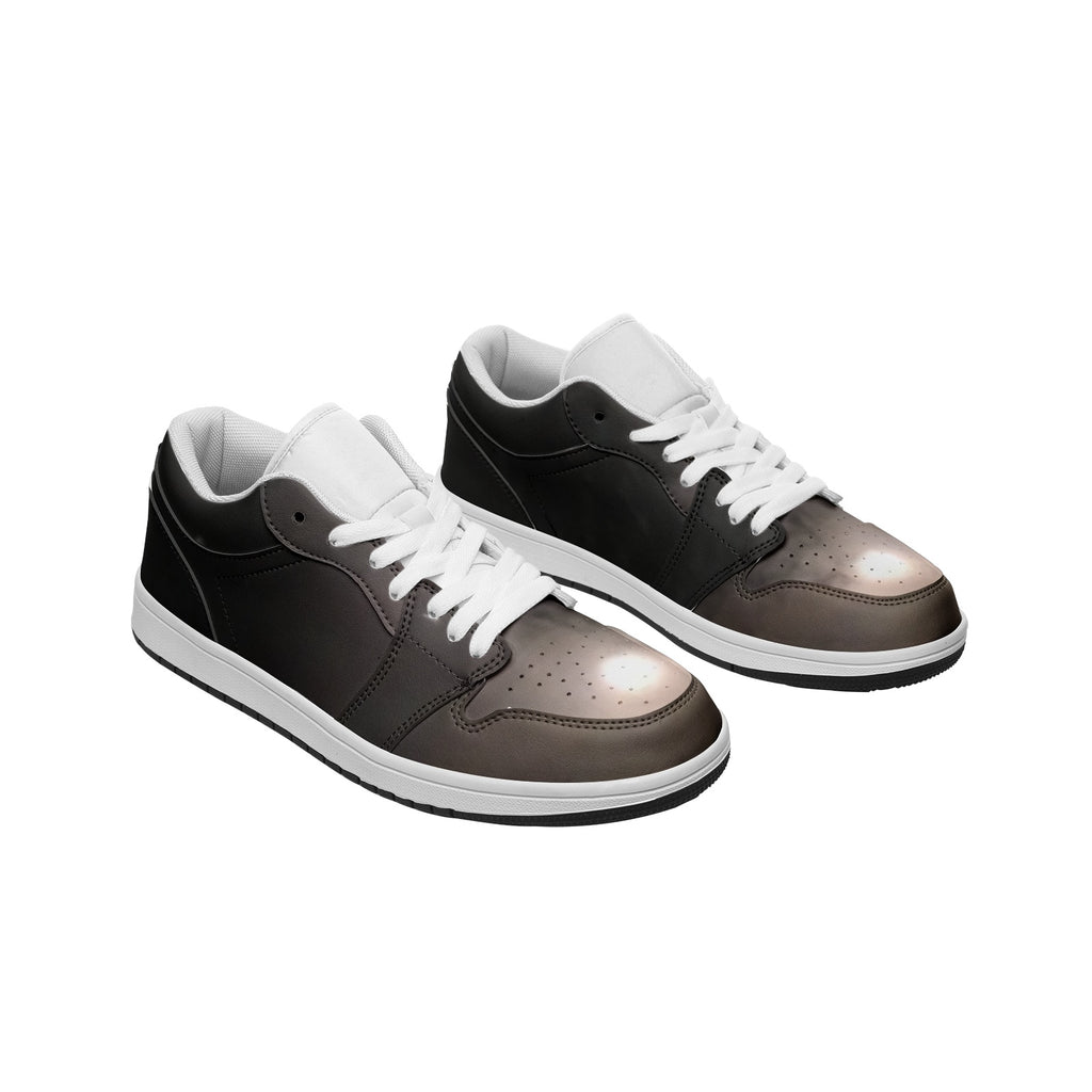 supermoon Unisex Low Top Leather Sneakers