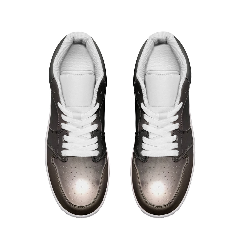 supermoon Unisex Low Top Leather Sneakers