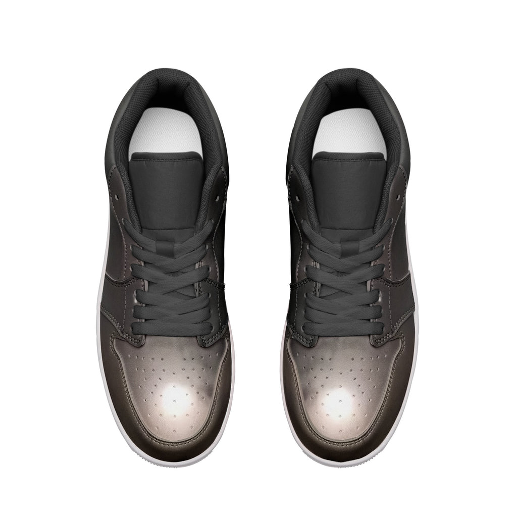supermoon Unisex Low Top Leather Sneakers