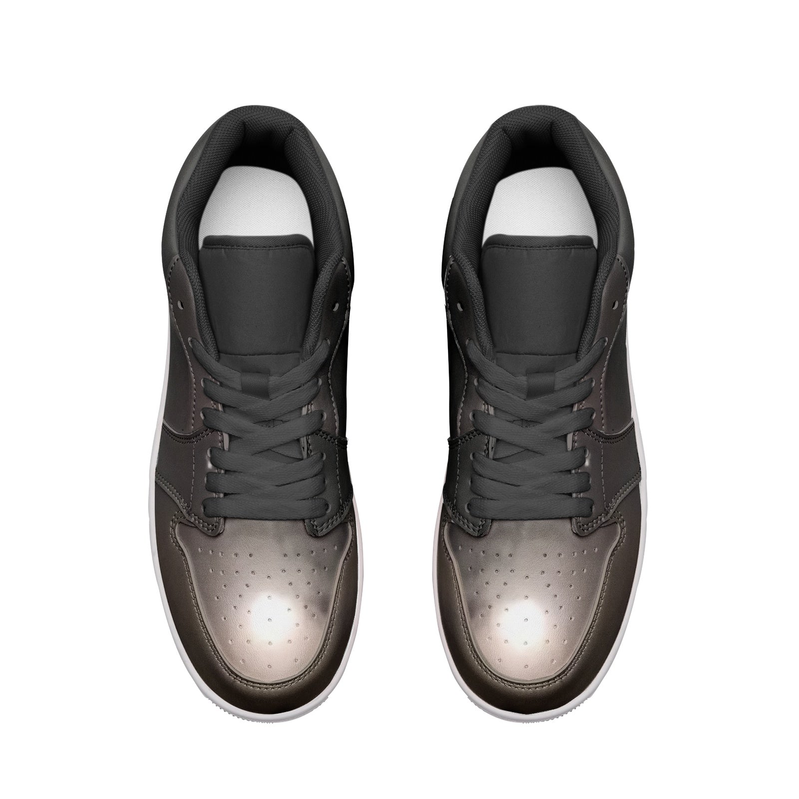 supermoon Unisex Low Top Leather Sneakers