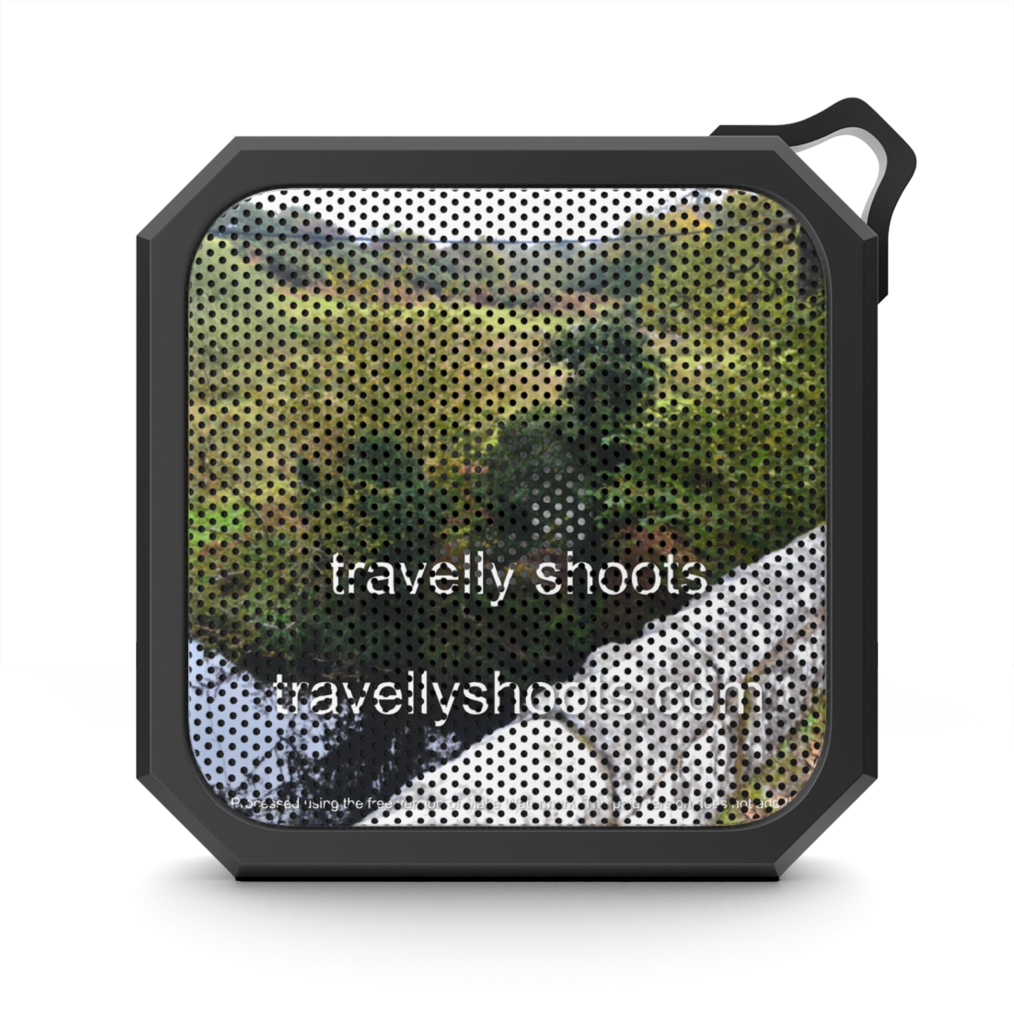 Blackwater Outdoor Bluetooth Speaker — Rugged Portable Speaker with Carabiner, Water-Resistant Camping & Hiking Audio