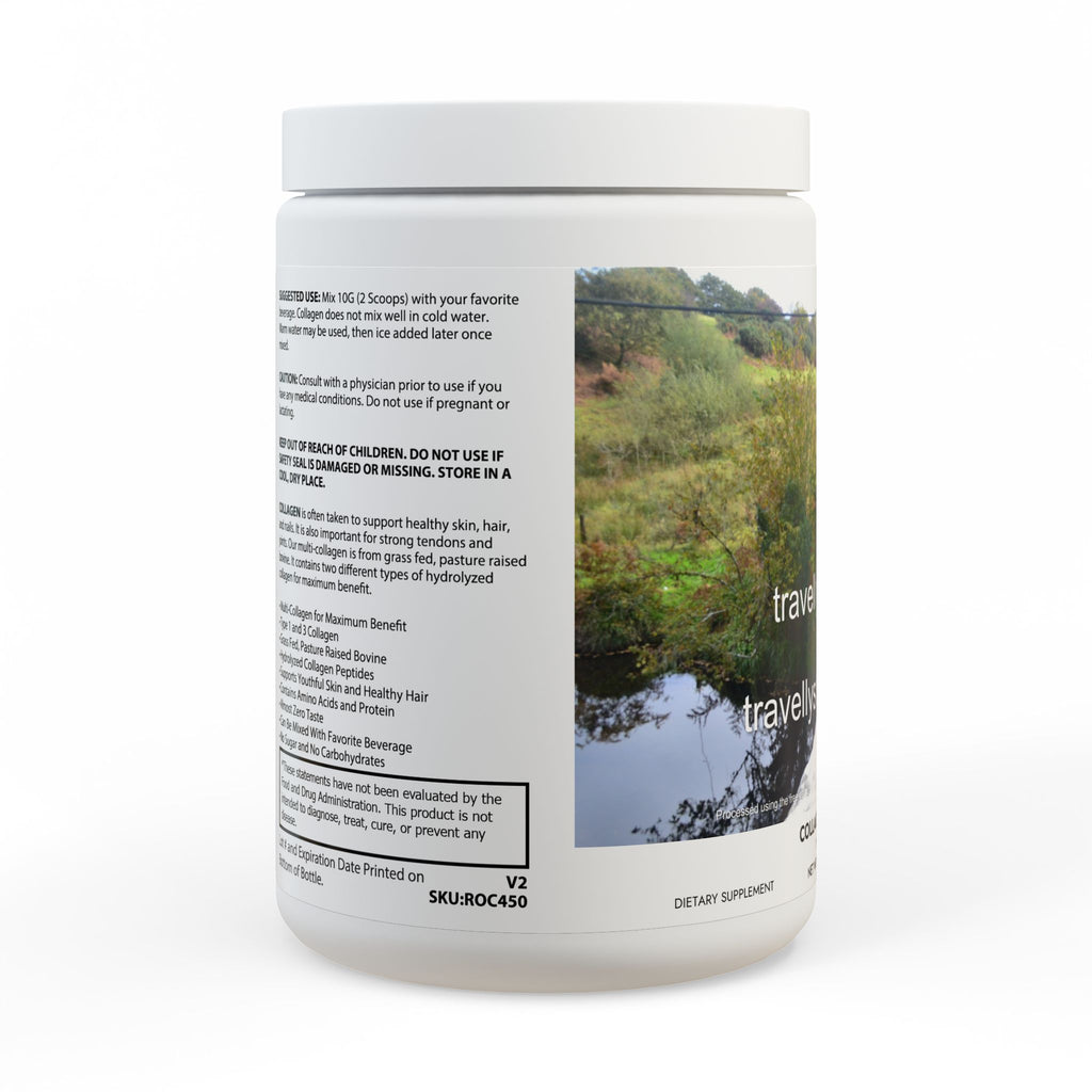 Collagen Peptides Type I & III Supplement (350g, 12.3oz)