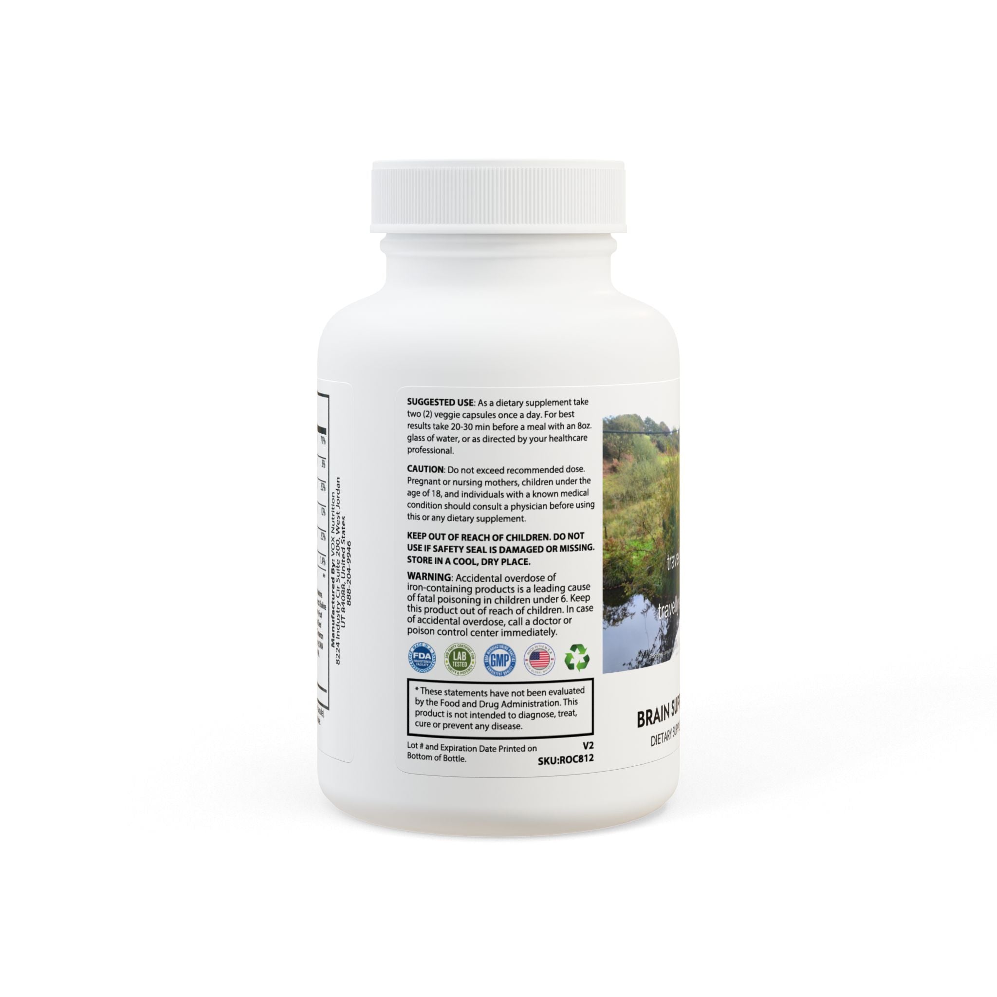 Brain Support Complex Supplement (60 Capsules)