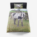 horse Microfiber Duvet Cover set