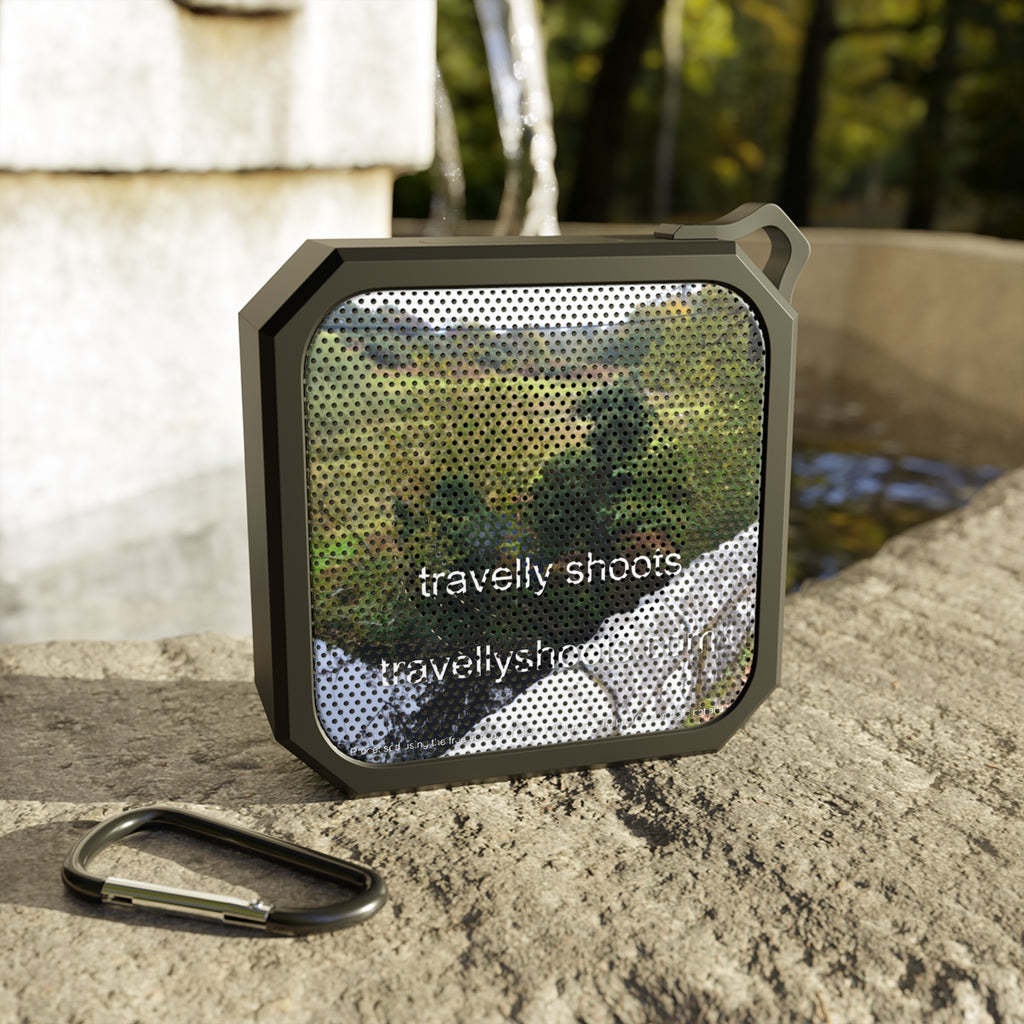 Blackwater Outdoor Bluetooth Speaker — Rugged Portable Speaker with Carabiner, Water-Resistant Camping & Hiking Audio