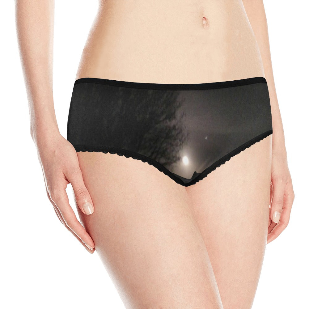 supermoon Women's All Over Print Classic Briefs (Model L13)