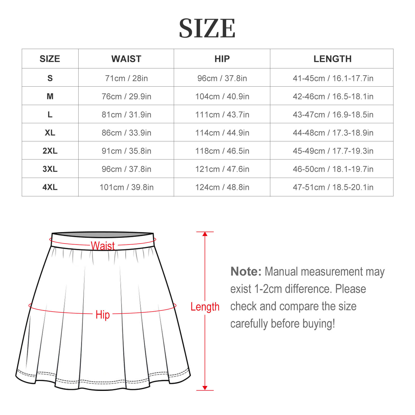 horse Women's Skater Skirt