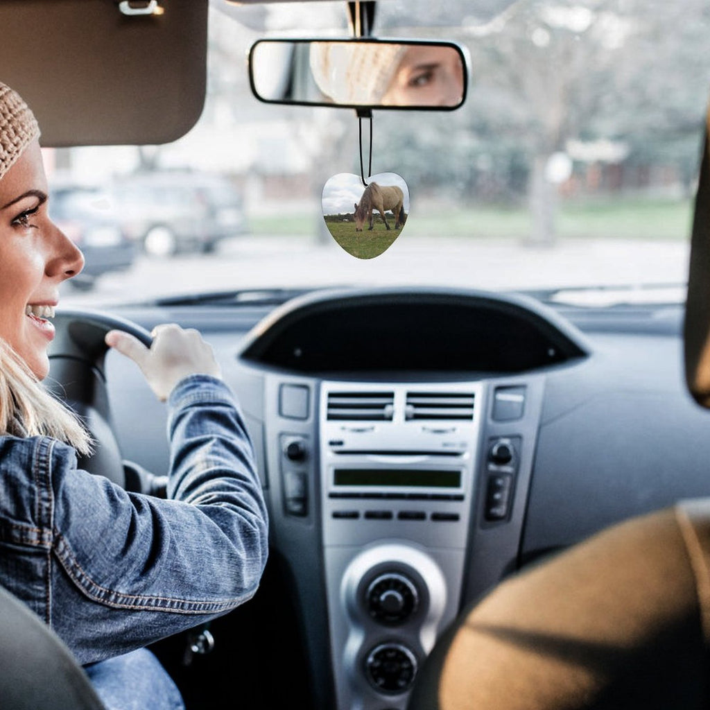 Car Aromatherapy Tablets Car Air Freshener (Five Pcs)(Heart/Rhombus)