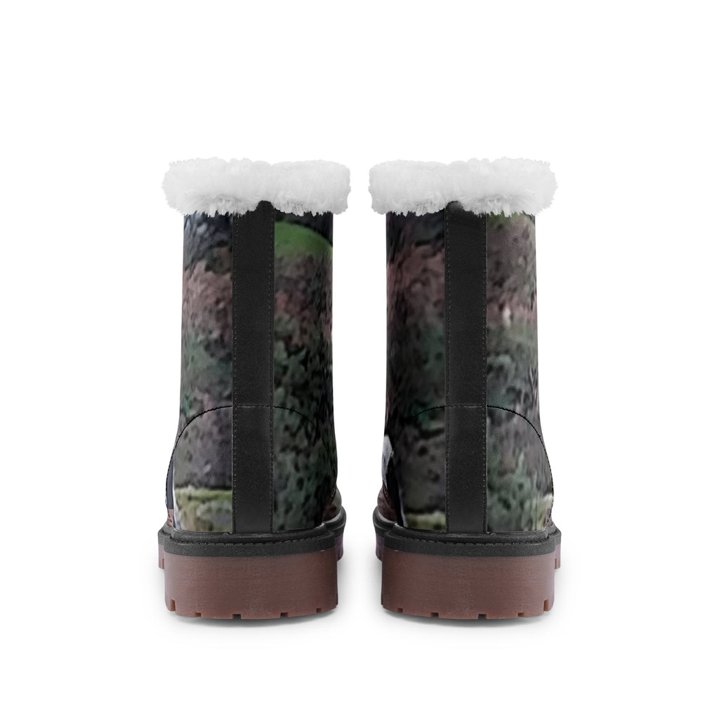 horses Unisex Lace Up Winter Boots Fashion Comfort Chukka Boots