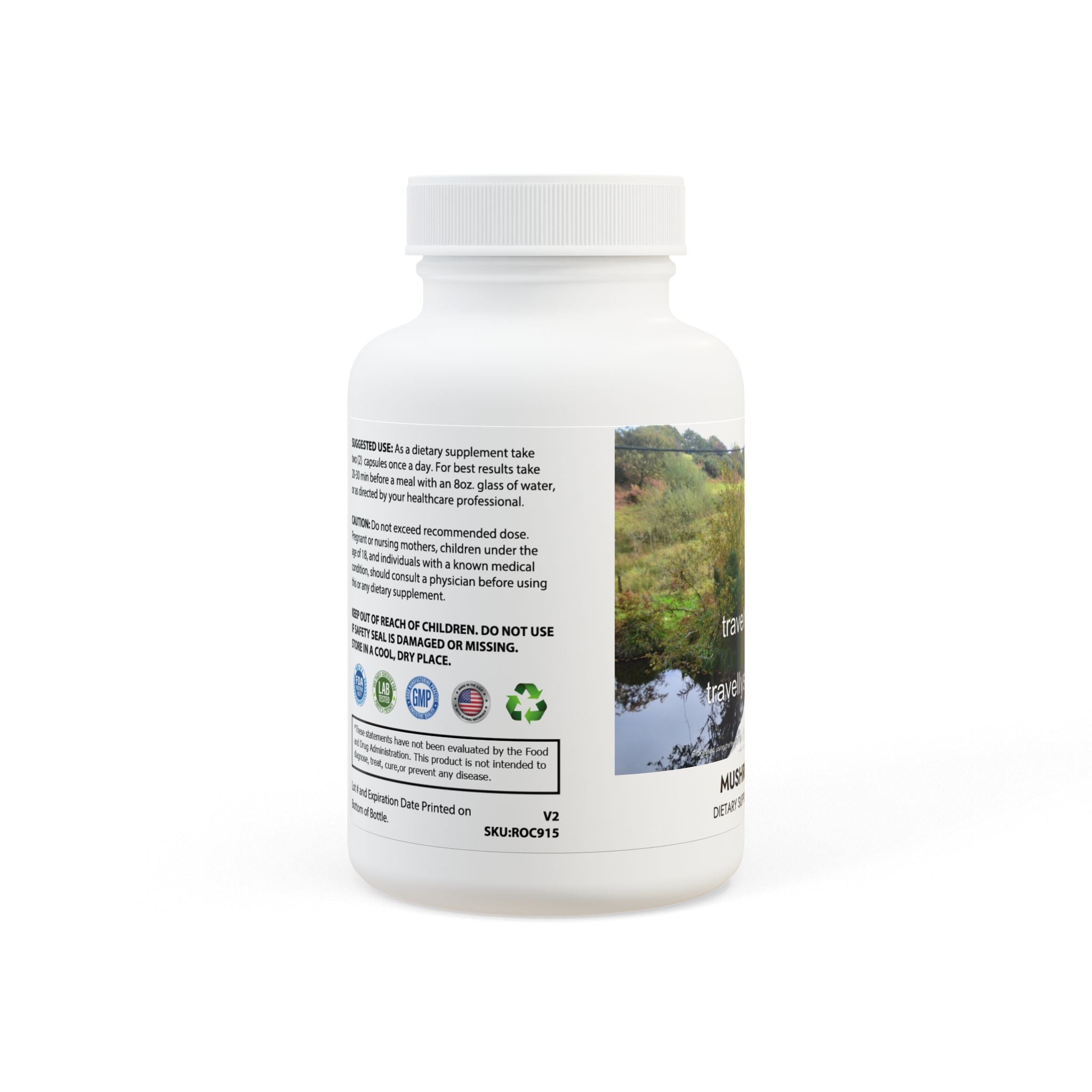 Mushroom Blend Supplement (60 Capsules)