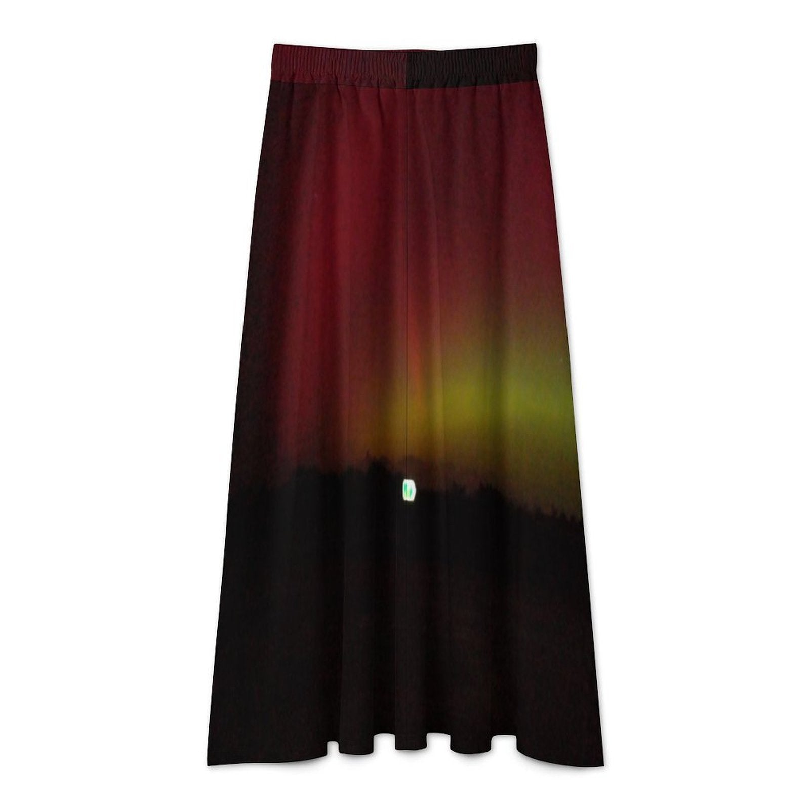the northern lights cornwall All Over Print Midi Skirt