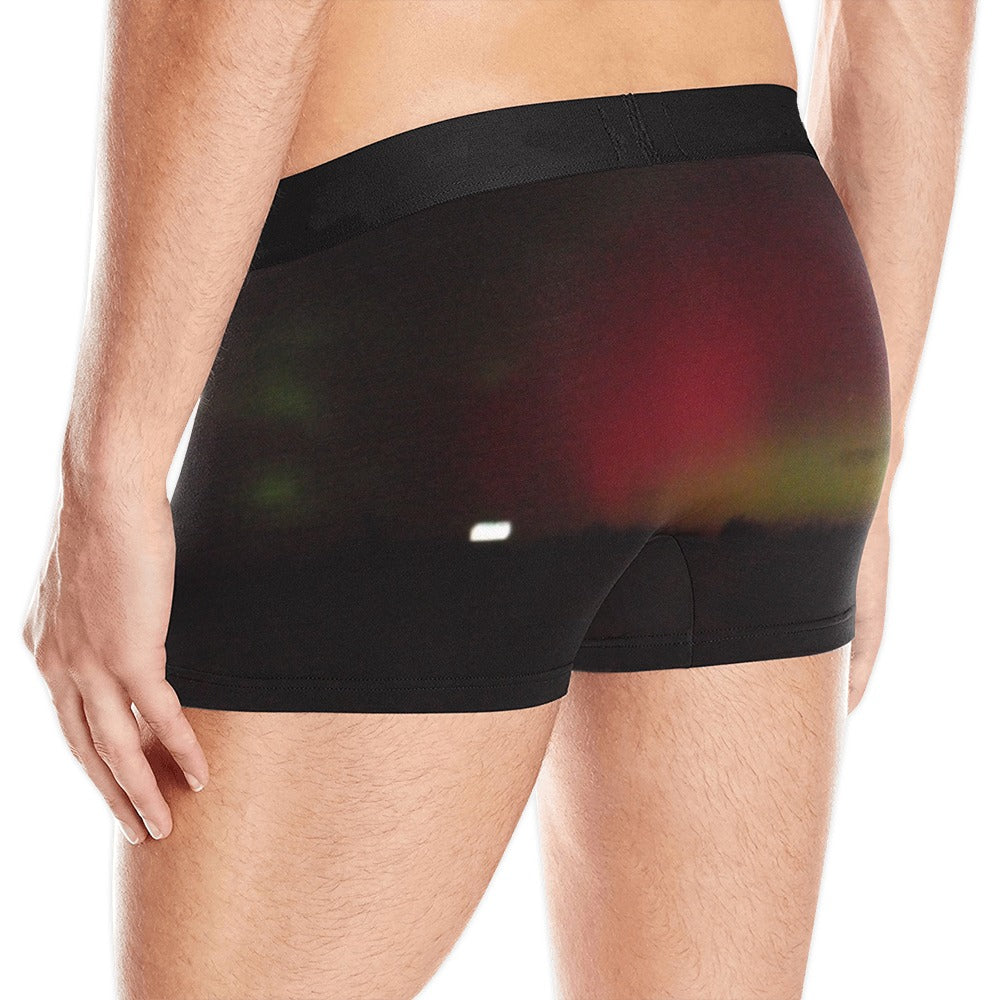the northren lights cornwall Men's Boxer Briefs with Merged Design (Model  L10)