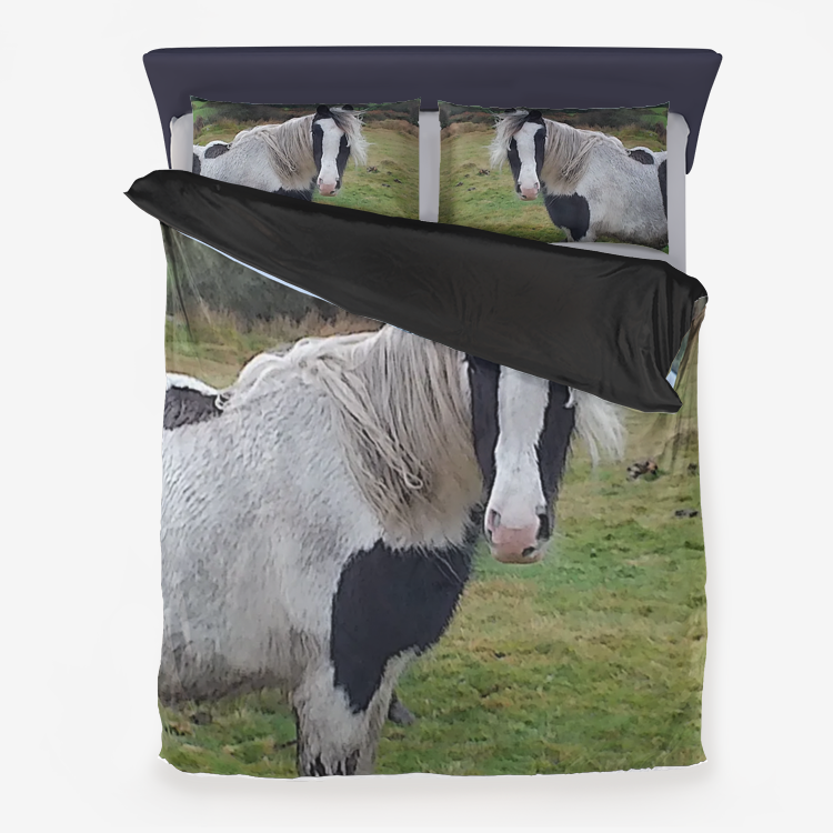 horse Microfiber Duvet Cover set