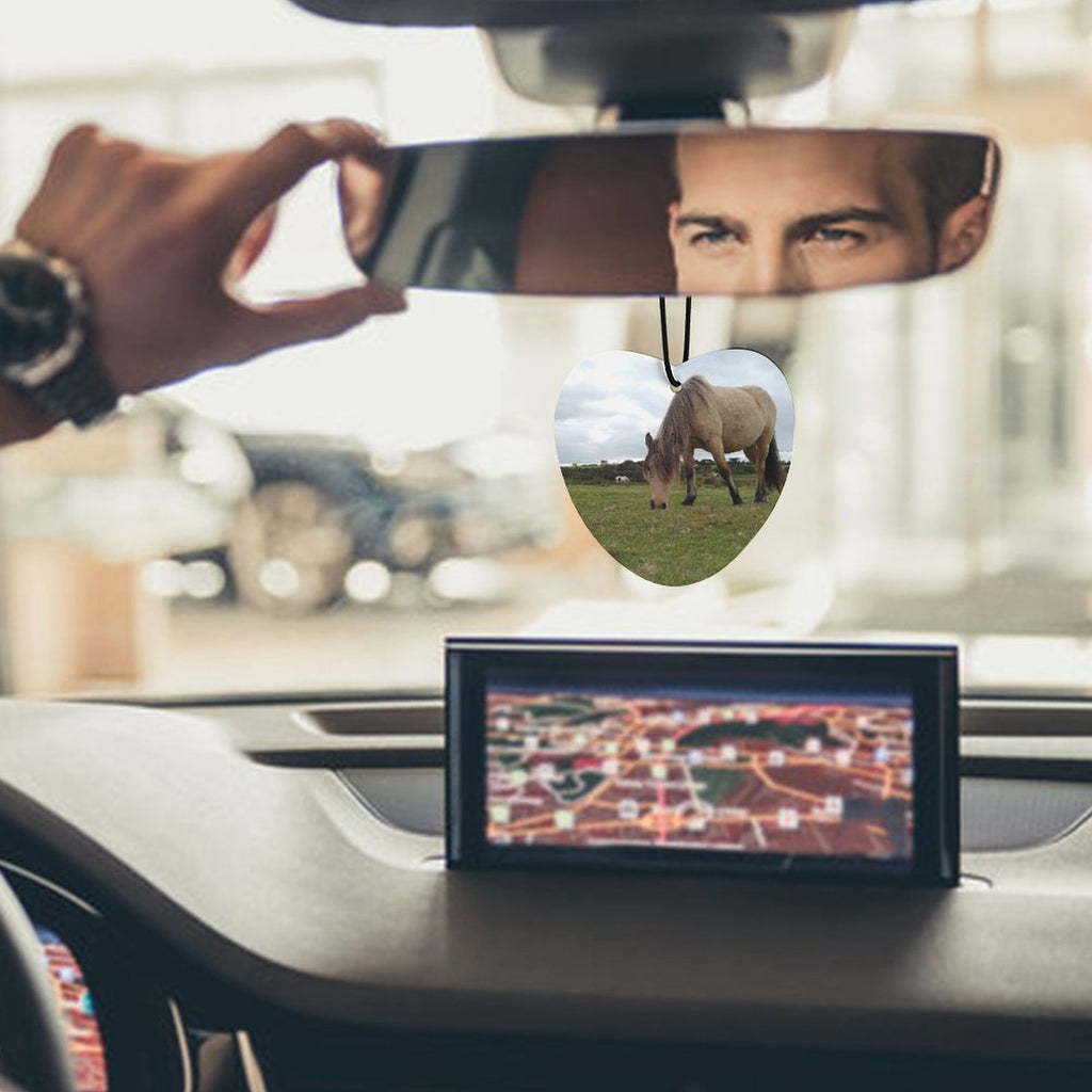 Car Aromatherapy Tablets Car Air Freshener (Five Pcs)(Heart/Rhombus)