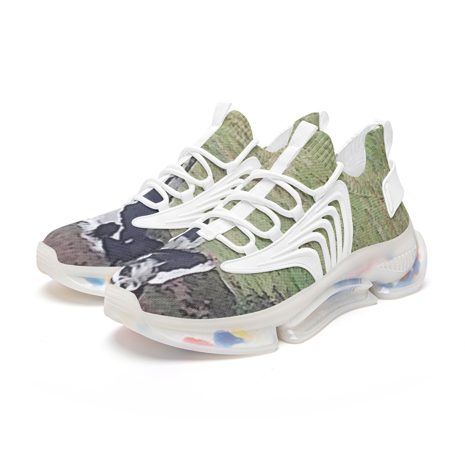 horses Unisex Low Top Mesh Sneakers