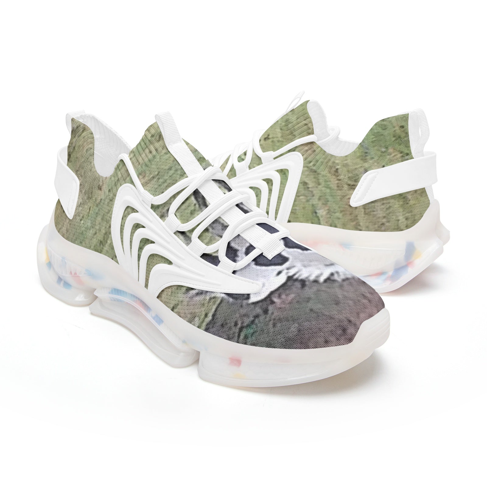 horses Unisex Low Top Mesh Sneakers