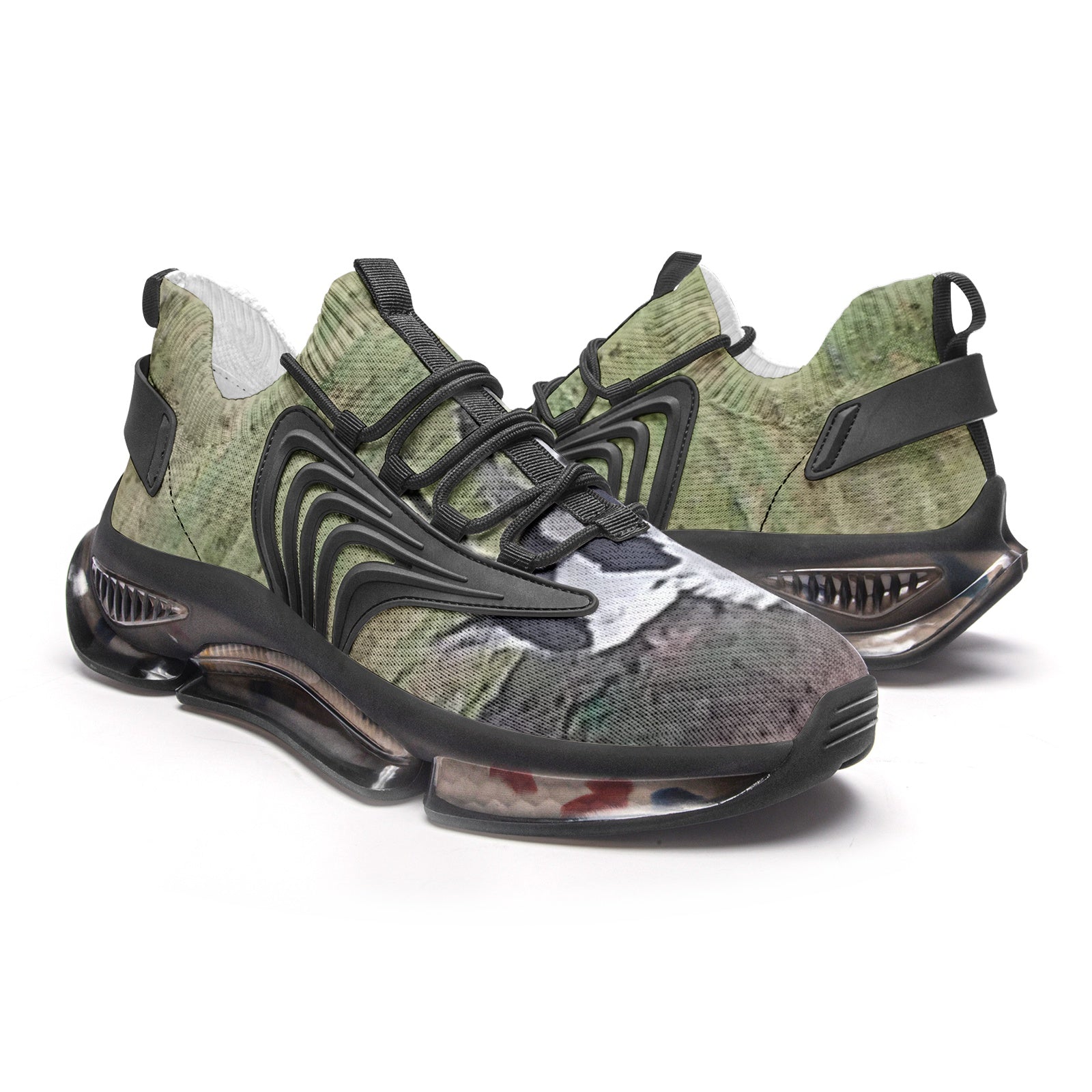 horses Unisex Low Top Mesh Sneakers