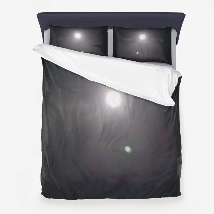 supermoon Microfiber Duvet Cover
