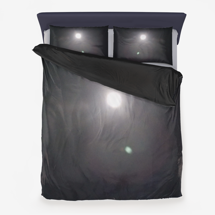 supermoon Microfiber Duvet Cover