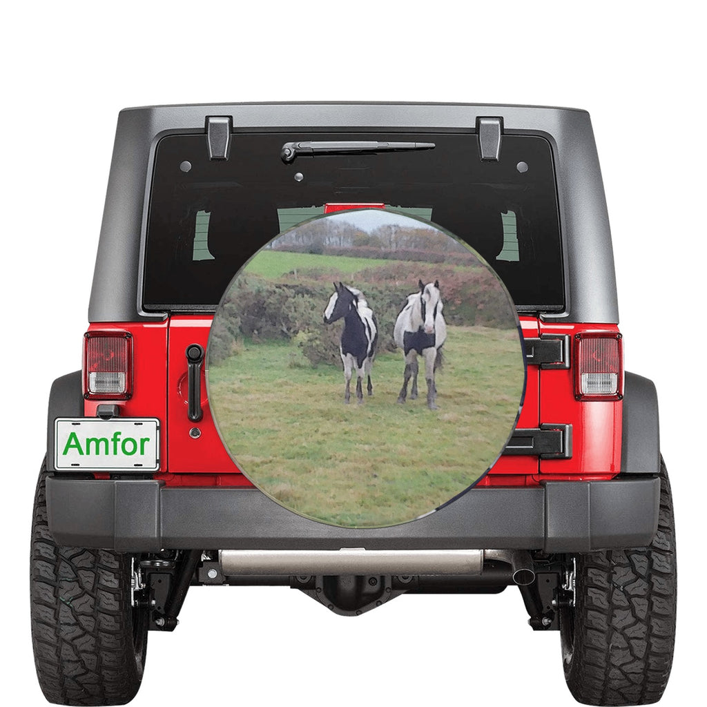 horses 34 Inch Spare Tire Cover