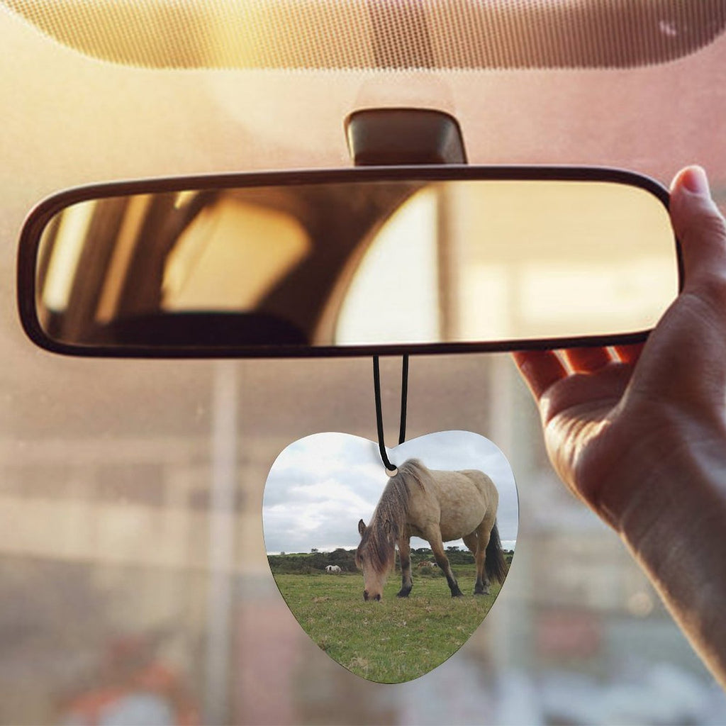 Car Aromatherapy Tablets Car Air Freshener (Five Pcs)(Heart/Rhombus)