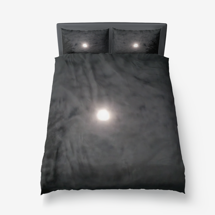 Supermoon Microfiber Duvet Cover set